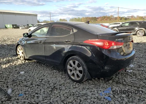 2013 Hyundai Elantra Gls z USA, uszkodzony, nr VIN KMHDH4AE9DU937449